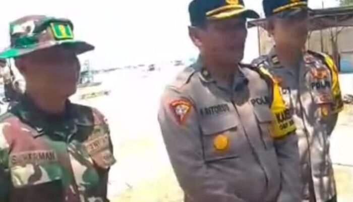 Melalui Kabag Ops Polres Bangka Barat Berikan Himbauan Keras Kepada Penambang Wilayah Tembelok dan Keranggan