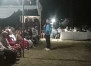 Gelar Kampanye Cawagub Yuri Kemal di Desa Pemali Sangat Meriah