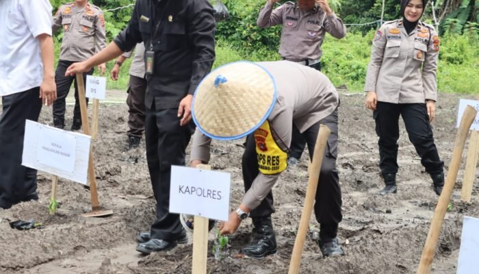 Kapolres Bangka Barat Pimpin Sertijab Kasat Lantas Dan Kapolsek Kelapa