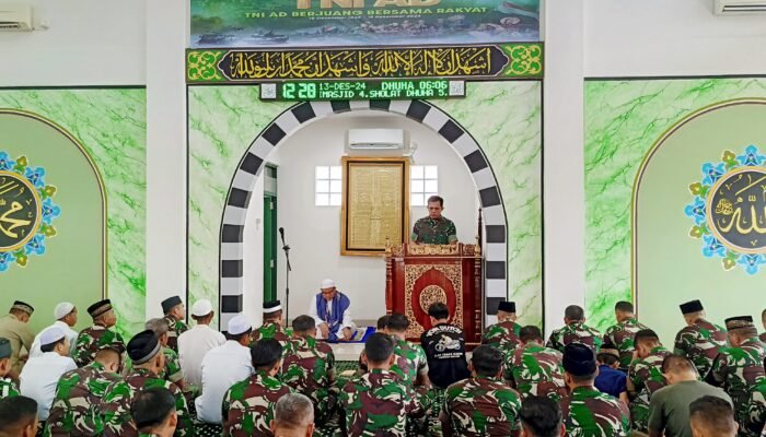 Doa Bersama Memperingati Hari Juang TNI AD Ke-79 Tahun 2024