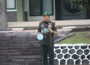 Korem 045/Gaya Gelar Upacara Peringatan Hari Juang TNI AD Ke-79 Tahun 2024