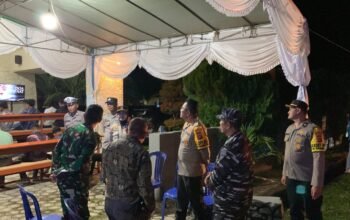 Polres Bangka Barat Gelar Patroli Bersama untuk Amankan Perayaan Natal 2024