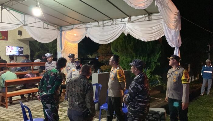 Polres Bangka Barat Gelar Patroli Bersama untuk Amankan Perayaan Natal 2024