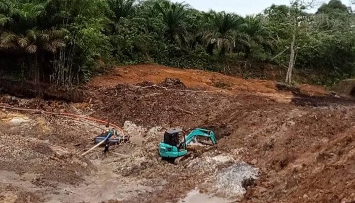 Tambang Timah Ilegal Milik Tiw Chung Berdalih Untuk Bikin Kolam
