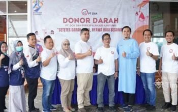 HUT ke 29 PT. DAK Gelar Donor Darah Berkolaborasi Dengan PMI Kota Pangkalpinang