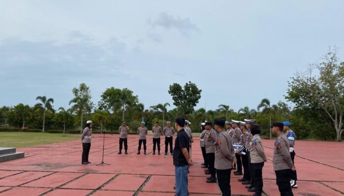 Pimpin Apel Operasi Keselamatan Menumbing 2025, Ini Penekanan Kasat Lantas