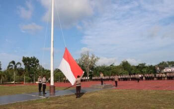 Polres Bangka Barat Gelar Upacara Hari Kesadaran Nasional