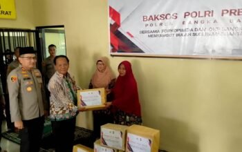 Polres Bangka Barat Gelar Zoom Baksos Polri Presisi bersama Forkopimda dan OKP Sambut Ramadhan 1146 H