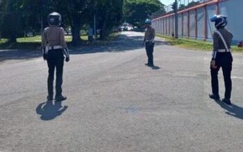 Sat Lantas Polres Bangka Barat Laksanakan Giat Patroli