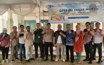 Polres Bangka Barat Kawal Operasi Pasar Murah, Pastikan Stabilisasi Harga Jelang Ramadhan