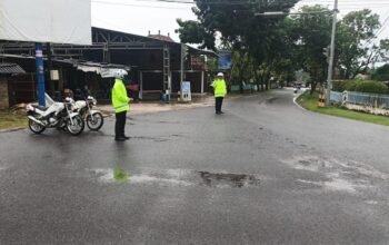 Sat Lantas Polres Bangka Barat Rutin Laksanakan Patroli