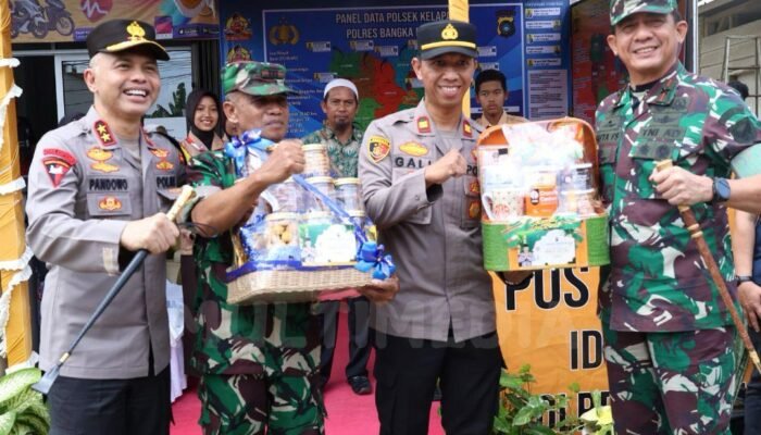 Kapolda Babel Tinjau Posko Pengamanan Mudik di Kelapa, Pastikan Kesiapan Personel dan Pelayanan Masyarakat