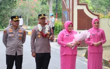 Polres Bangka Barat Laksanakan Pisah Sambut Kapolresa