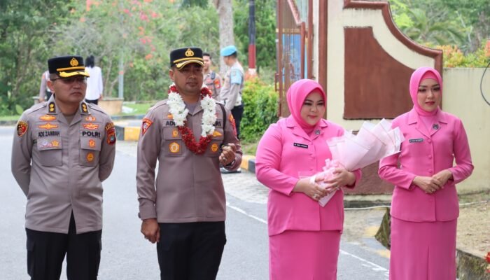 Polres Bangka Barat Laksanakan Pisah Sambut Kapolresa