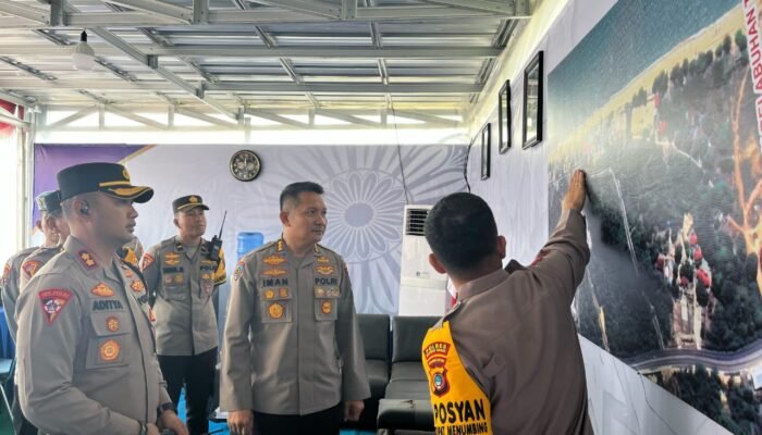 Polres Bangka Barat Menerima Kunjungan Tim Wasops Irwasda Polda Periksa Kesiapan Arus Mudik Lebaran 2025