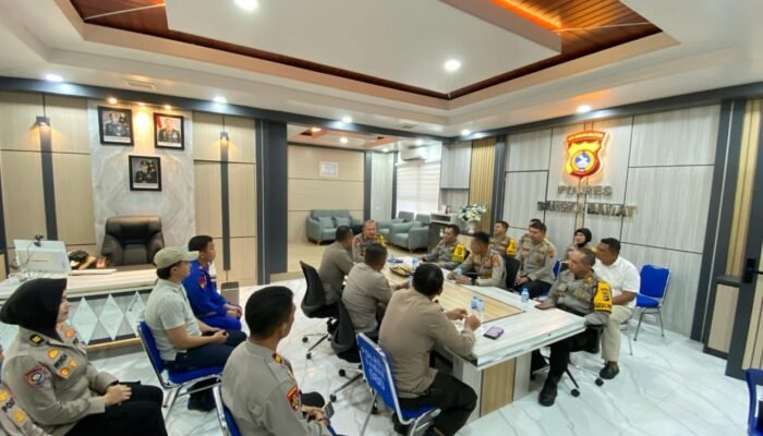 Polres Bangka Barat Terima Kunjungan Tim Supervisi Ops Ketupat Menumbing 2025