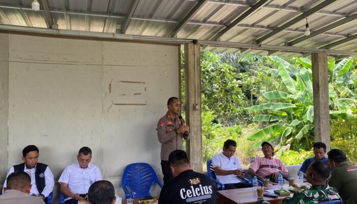 Kapolres Bangka Barat Gelar Silaturahmi dengan Wartawan