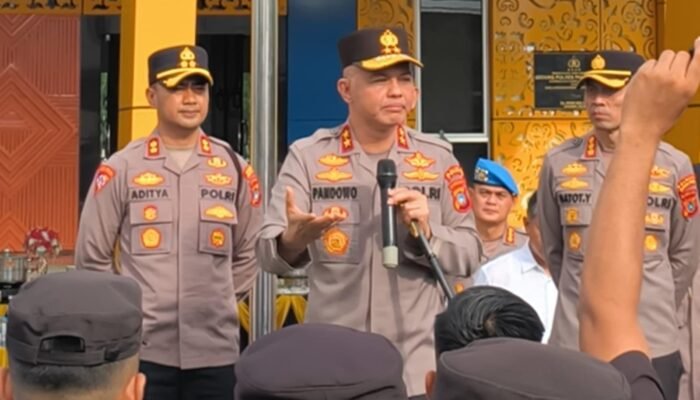 Kapolda : Jadilah Polisi yang Baik’ dalam Safari Halal Bihalal, Kapolres Bangka Barat Siap Jalankan Amanah