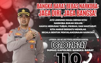 AKBP Pradana : Bangka Barat Harus Bebas dari Narkoba