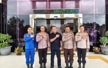 AKBP Pradana Aditya Lakukan Kunjungan Kerja ke DPRD dan Pengadilan Negeri Mentok
