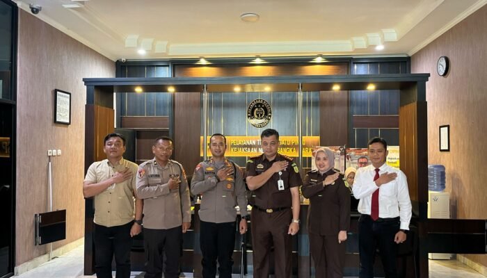 Kapolres Bangka Barat Pradana Aditya Nugraha Kunker ke Kejari dan Kodim 0431/Bangka Barat