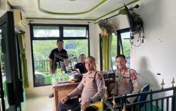 Kapolres Bangka Barat Siaran Langsung di Radio Pilar, Ajak Warga Jaga Kamtibmas
