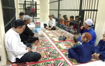 Kapolres Bangka Barat sampaikan : Binrohtal Tahanan Membentuk Karakter Yang Islami