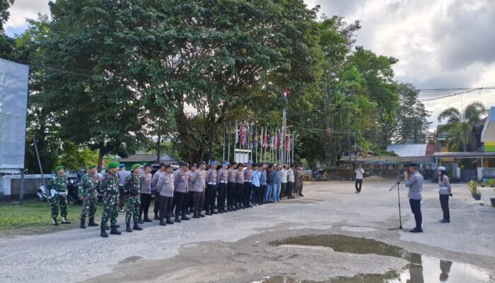 Polres Bangka Barat Amankan Rapat Pleno Penetapan Paslon Bupati dan Wakil Bupati 2024