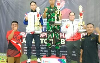 EKT Babel, Binaan Kanminvetcad II/19 Bangka Raih Juara Umum Kejuaraan Karate Open Championship Piala Rektor ISB