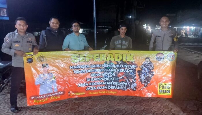 Kapolres Bangka Barat Terapkan Instruksi Kapolda Babel, Siap Berantas Premanisme dan Geng Motor