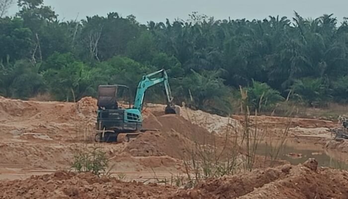 Tambang Pasir Galian C Milik Akim Jalan Melati Tidak Mengantongi Izin Apapun