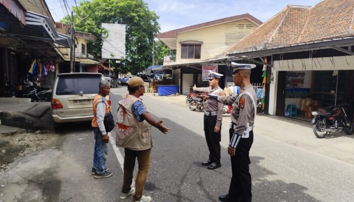 Satlantas Polres Bangka Barat Gelar Sosialisasi 12 Gerakan Lalu Lintas