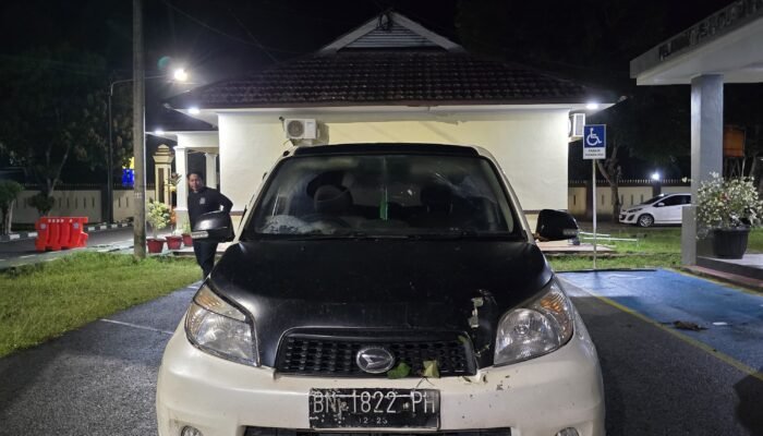 Satreskrim Polres Bangka Tengah Ungkap Kasus Pencurian TBS Sawit Milik Perusahaan di Lubuk