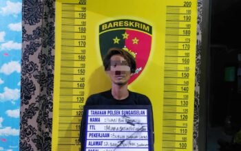 SEMPAT BURON SELAMA 6 BULAN, PELAKU CURAT DITANGKAP POLSEK SUNGAISELAN DI AIR SUGIHAN OKI SUMSEL