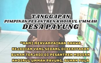 Pesanteran Khoirul Ummah Payung Klarifikasi Isu Dugaan Pencabulan