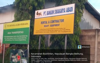 Lapor Pak Kapolda !! Ada Bendera Merah Putih Robek Berkibar di Tiang Bendera PT.BSA Komp. Donna Kembara