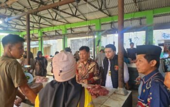 Jelang Idul Adha, Polres Bangka Barat Perketat Pengawasan Harga dan Pasokan Pangan di Pasar Mentok