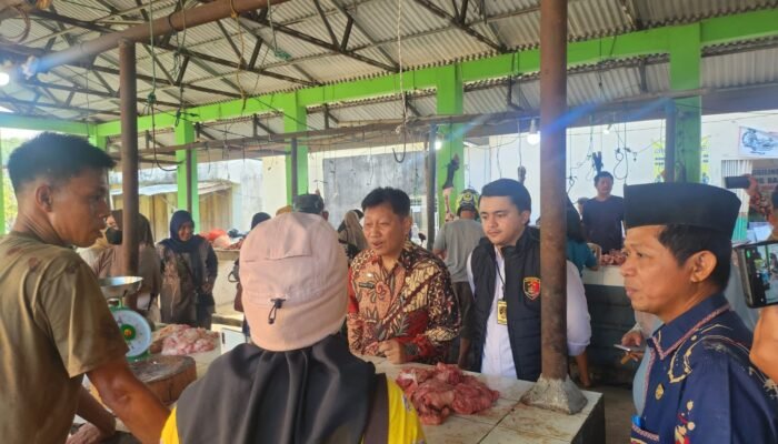 Jelang Idul Adha, Polres Bangka Barat Perketat Pengawasan Harga dan Pasokan Pangan di Pasar Mentok