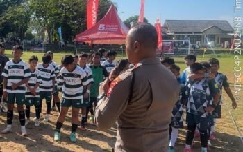 Polres Bangka Barat Resmi Buka Turnamen Sepak Bola Usia Dini U-12 dalam Rangka Hari Bhayangkara ke-79