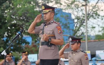Polres Bangka Barat Gelar Upacara Tabur Bunga di Laut, Mengenang Jasa Pahlawan Polri