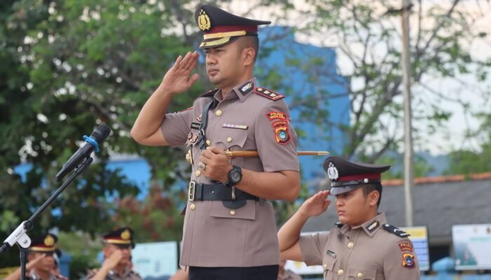 Polres Bangka Barat Gelar Upacara Tabur Bunga di Laut, Mengenang Jasa Pahlawan Polri