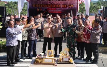 Forkopimda Bangka Barat Hadiri Panggung Prajurit, Kompak Ucapkan Selamat Ulang Tahun untuk Kapolres Bangka Barat