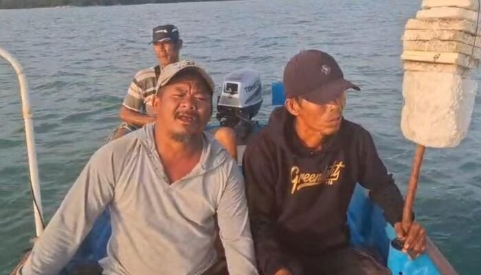 Nelayan Teluk Inggris Ucapkan Terima Kasih ke Sat Polairud Polres Bangka Barat Bisa Melaut Lagi