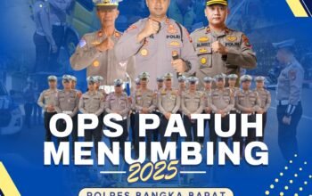 Operasi Patuh Menumbing 2025 Digelar, Ini Prioritas Utama Polres Bangka Barat