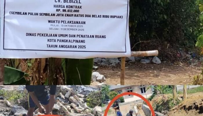 Pekerjaan Saluran Jalan Widuri V di Kel. Air Itam Antara Target Anggaran, Keselamatan Pekerja, dan Harapan Masyarakat