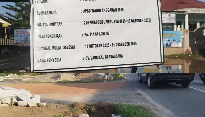 Dugaan Ketidaksesuaian Teknis dan Transparansi Proyek Saluran Jalan dan Proyek Pemasangan Pipa PDAM