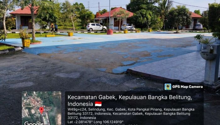 Lapangan Apel Lapas Sustik Kelas IIA diduga Pekerjaan Milik Humas Ihsan