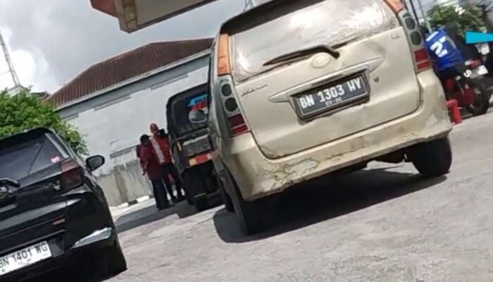 Propaganda di SPBU 24.33479 Desa Lesung Batang Milik ACE  Catut Nama Jaksa