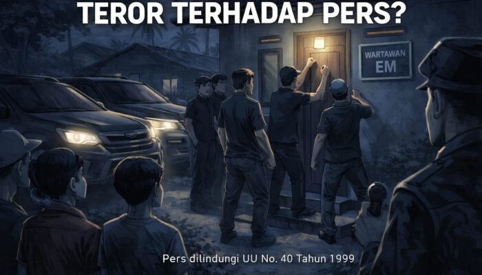 Diduga Rombongan Kamal Datangi Rumah Wartawan, Empat Mobil dan Gedoran Malam Hari