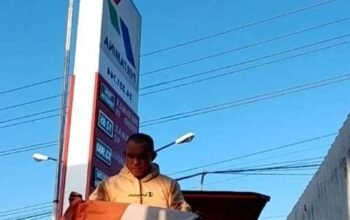 SPBU 24.331124 Kampak Melanggar Pasal 66 UU No 24 Tahun 2009 diduga Lalai Mengabaikan Simbol Negara